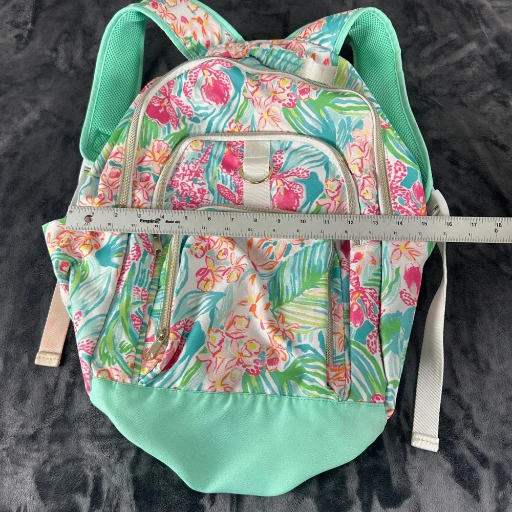 Lilly Pulitzer Backpack Kids One Size Multicolor Floral Pottery Barn Teen B-030